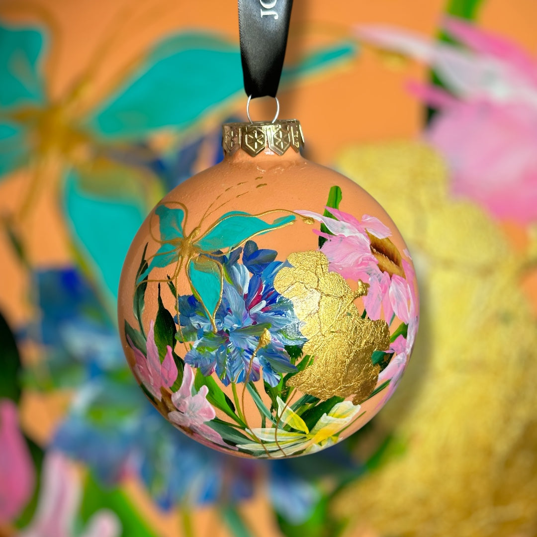 Kerstbal 'Peach'