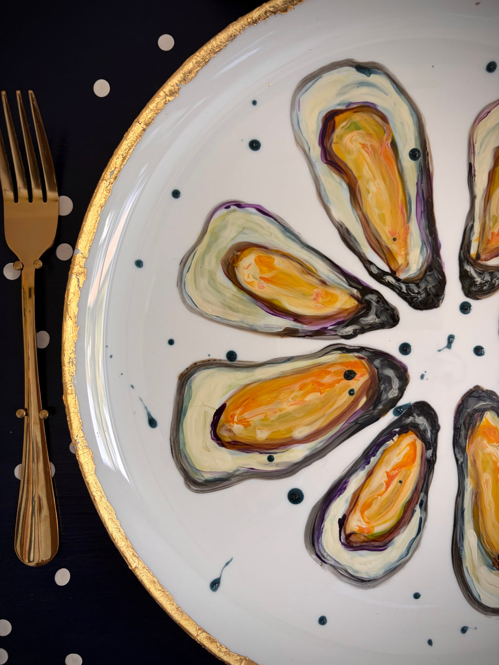 Oysters Blue