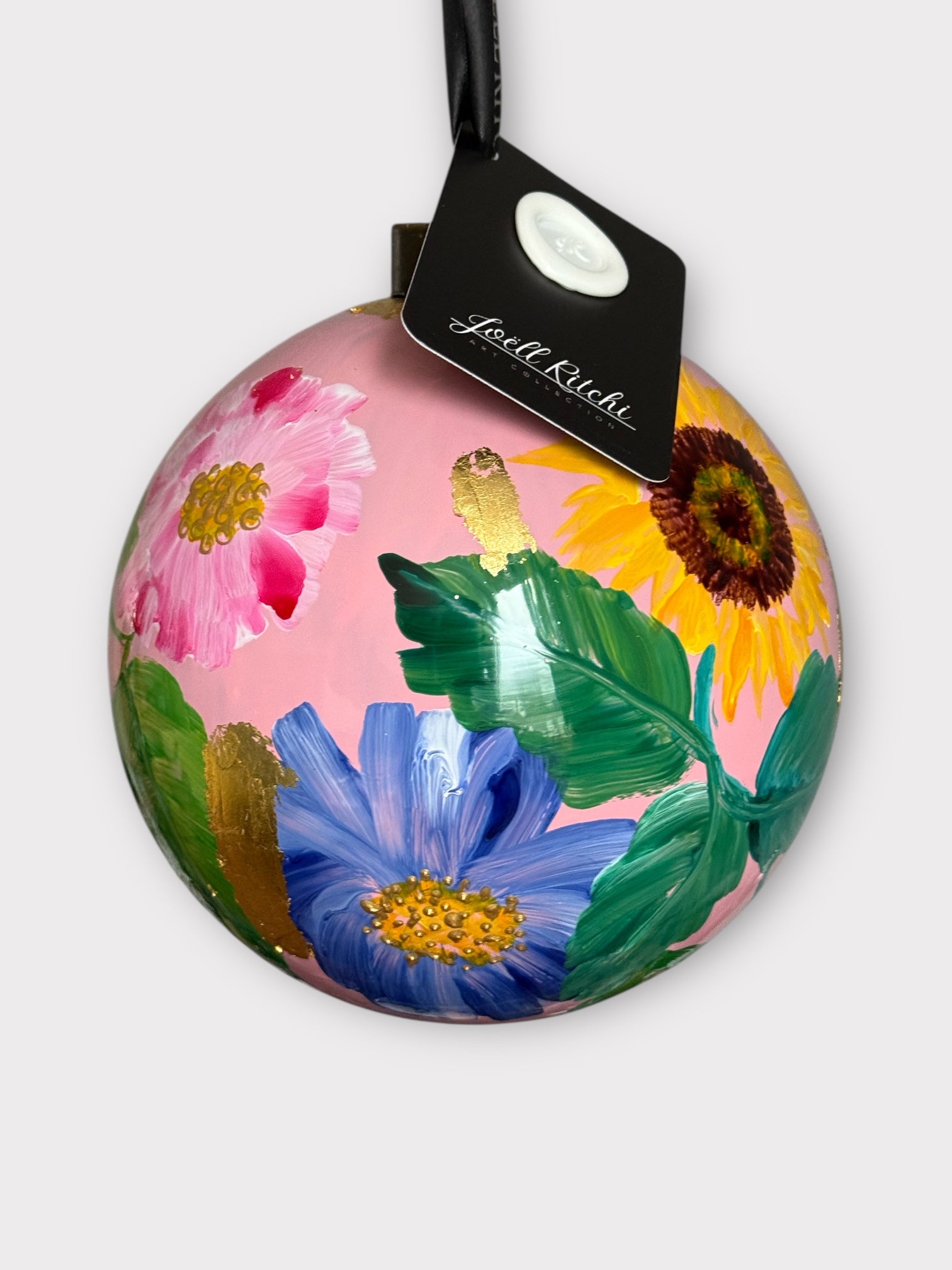 Kerstbal | Lichtroze