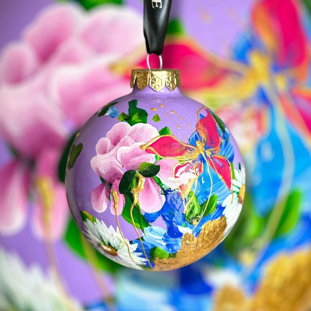 Kerstbal | Violet